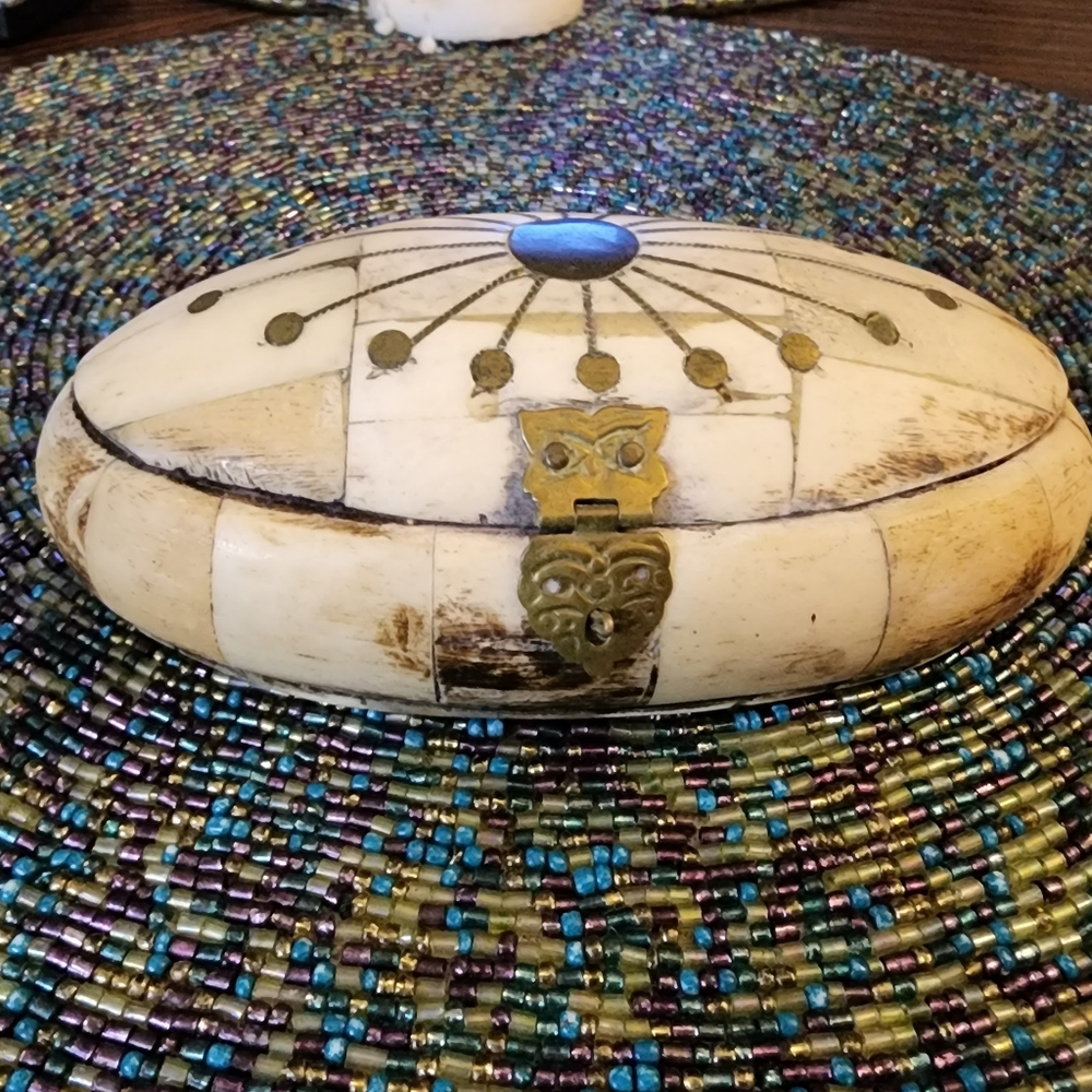 Camel Bone Trinket Box